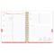 Bonnie Marcus OFFICIAL | 2026 6 x 7.75 Inch 18 Months Weekly Desk Planner | Foil Stamped Cover | July 2025 - December 2026